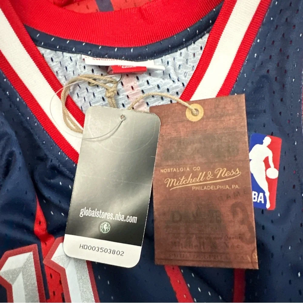Mitchell Ness Swingman Houston Rockets Yao Ming Jersey - Picture 5 of 11